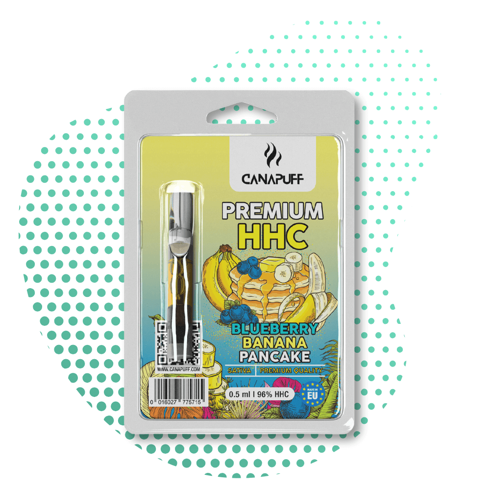 Canapuff HHC Cartucho Blueberry Banana Pancake