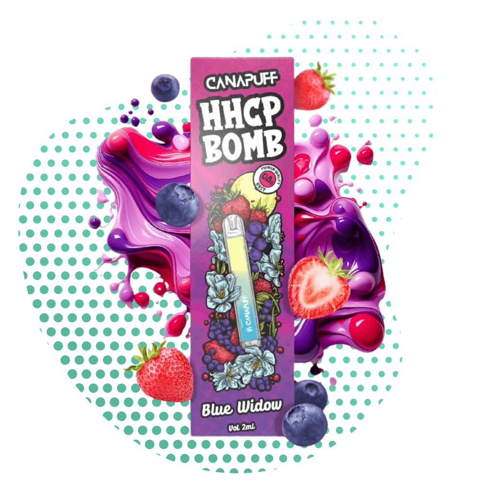HHCP BOMB Blue Widow - USO SINGOLO - 2ml Canapuff