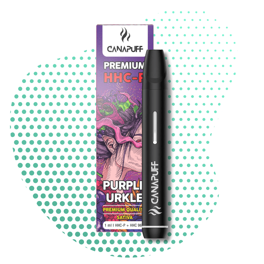 purple urkle 96 hhc p Canapuff de un solo uso 1ml