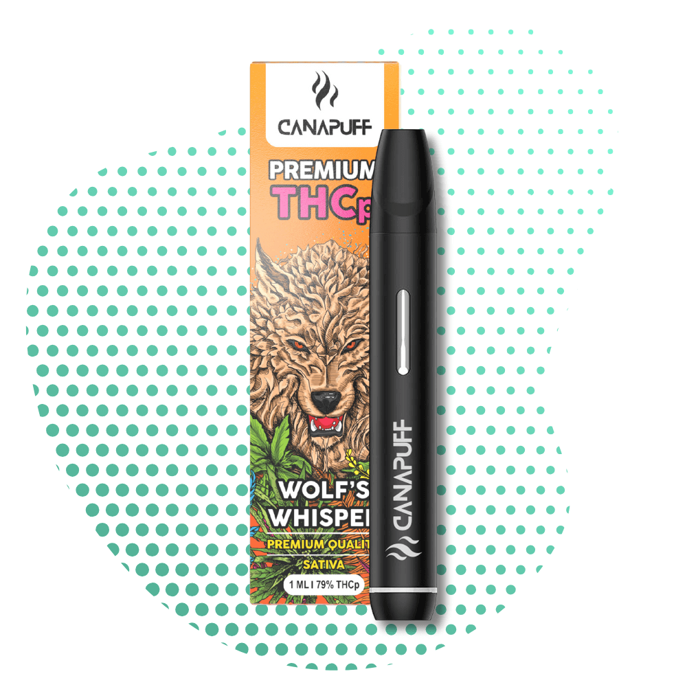 wolfs whisper 79 thcp Canapuff monouso 1ml