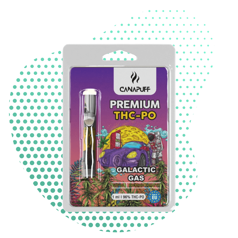 Canapuff - Galactic Gas - THC-PO 96% - PatrĂłn Canapuff