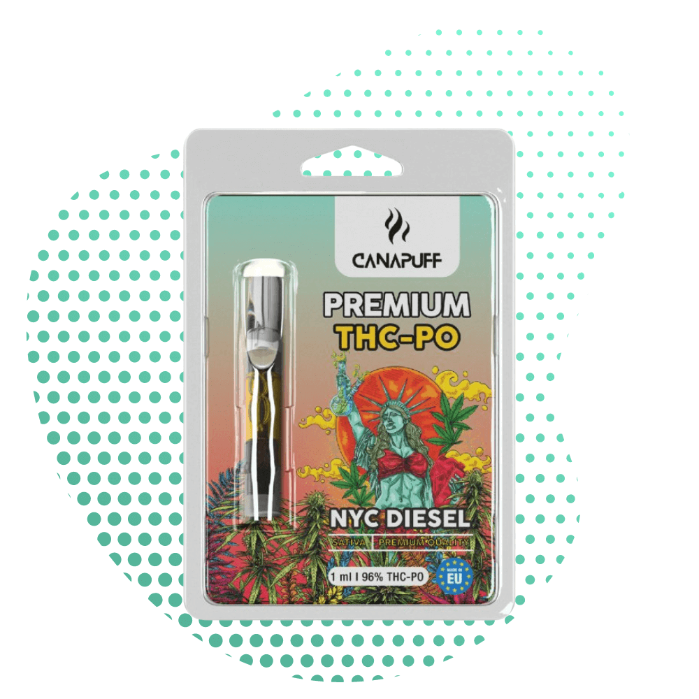 CanaPuff NYC Diesel THC PO 96% PatrĂłn