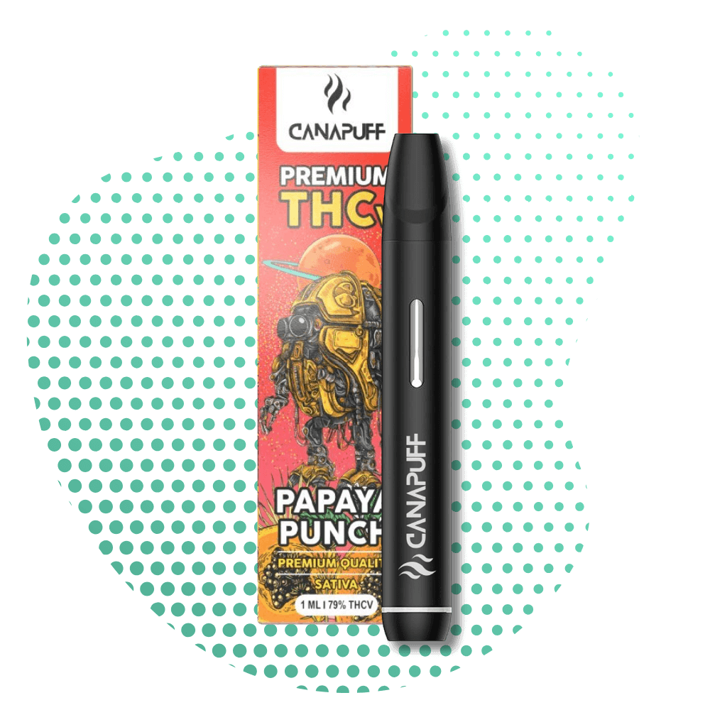 PAPAYA PUNCH 79% THCv - CanaPuff - UN USO - 1ml