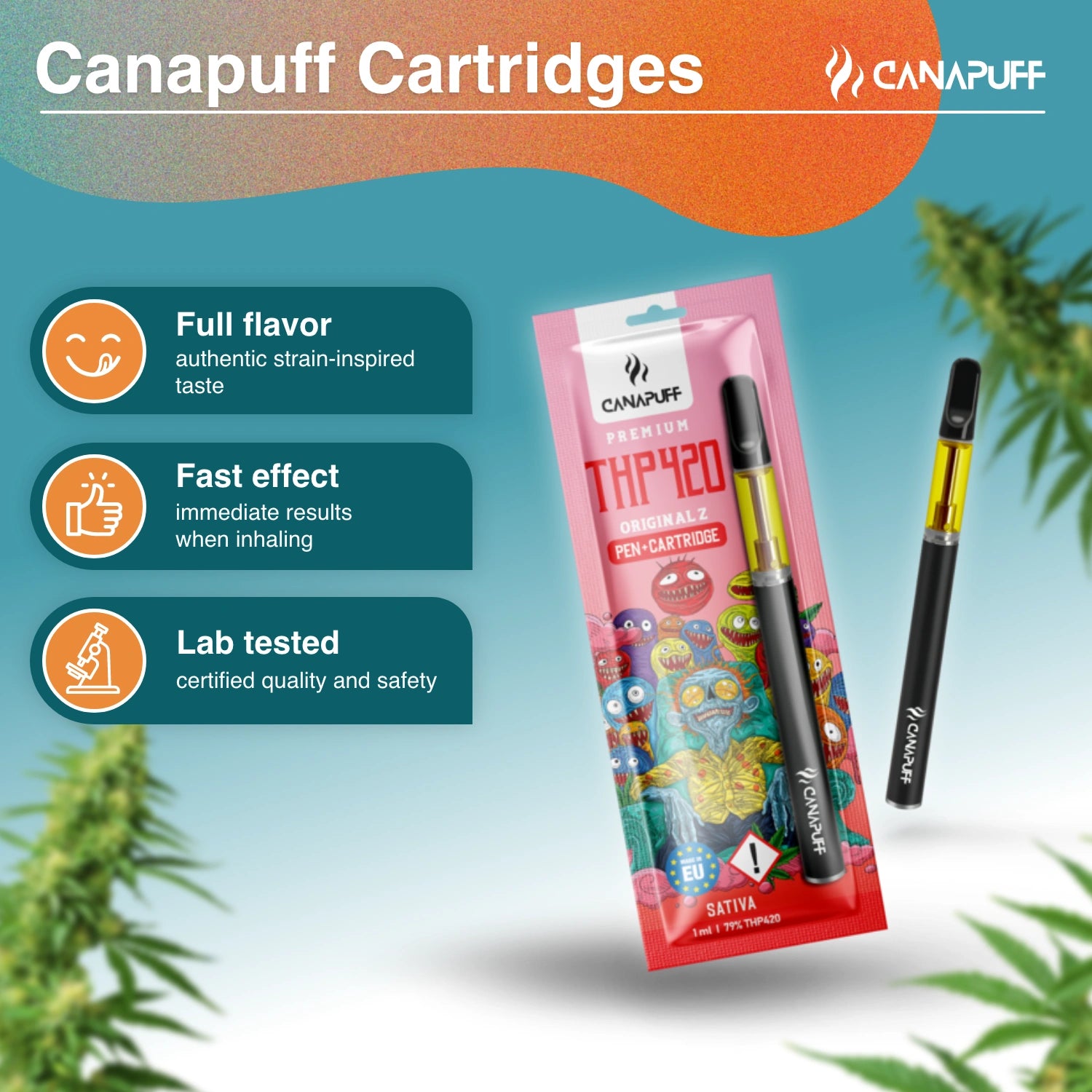 Canapuff - Original Z - THP420 79% - Pen+Cartridge