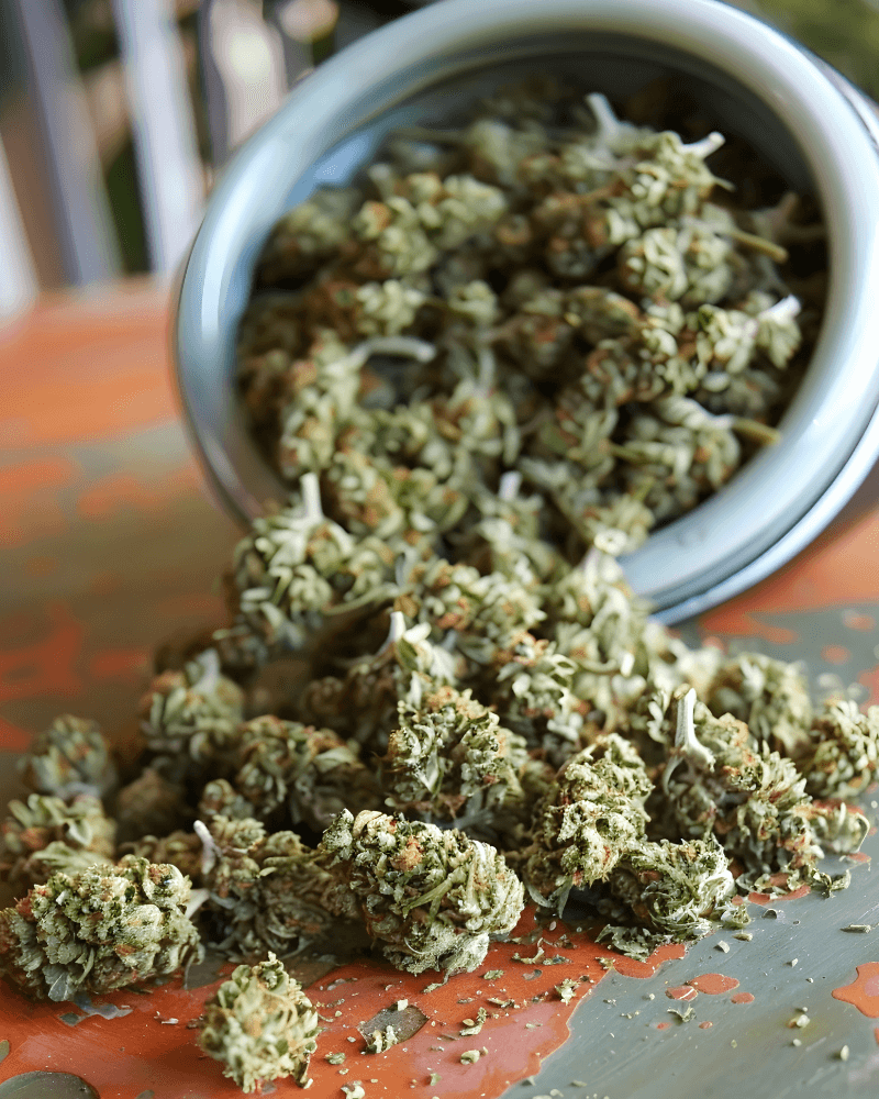 THC Virágzat