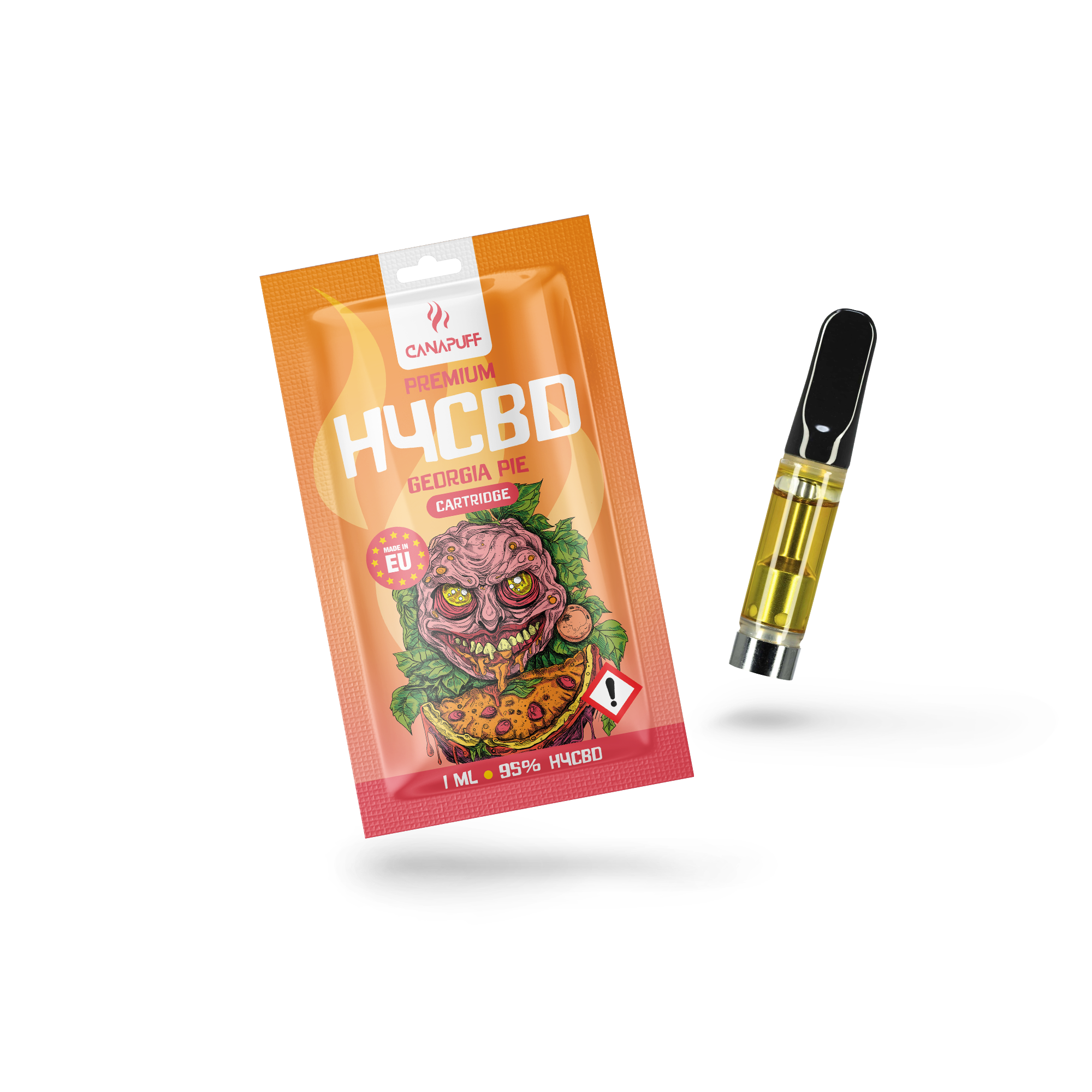 CanaPuff - Georgia Pie - H4CBD 96%-картридж
