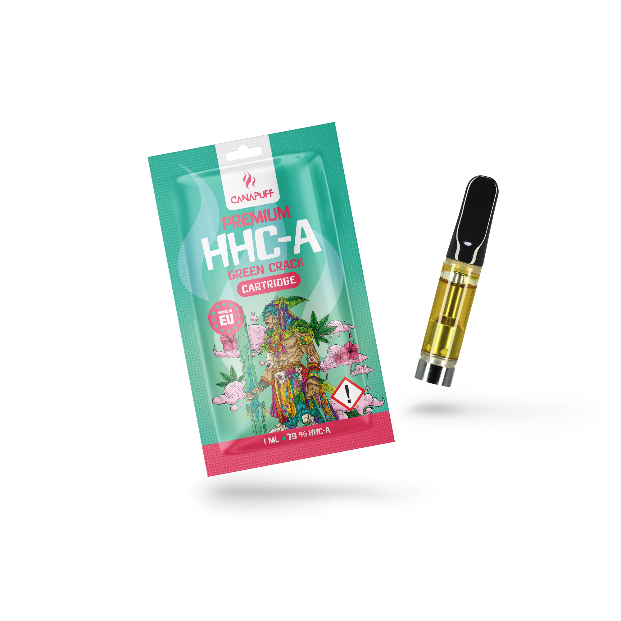 Canapuff - Green Crack - HHC-A 79% - cartridge