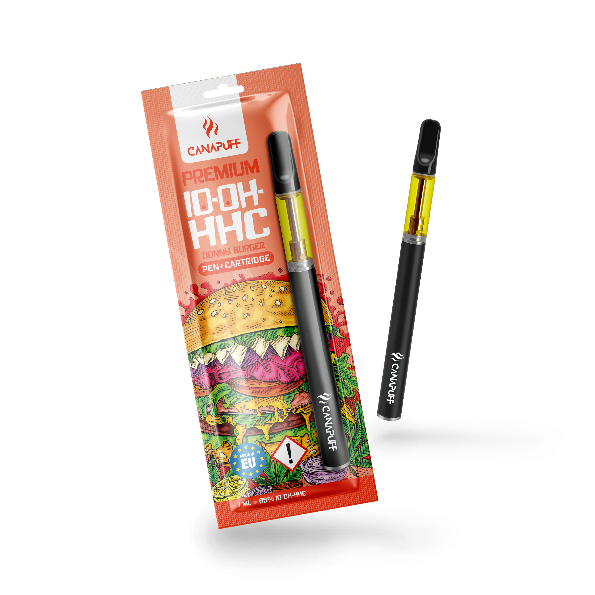 Canapuff - Donny Burger - 10-OH-HHC 95% - Pen+Cartridge