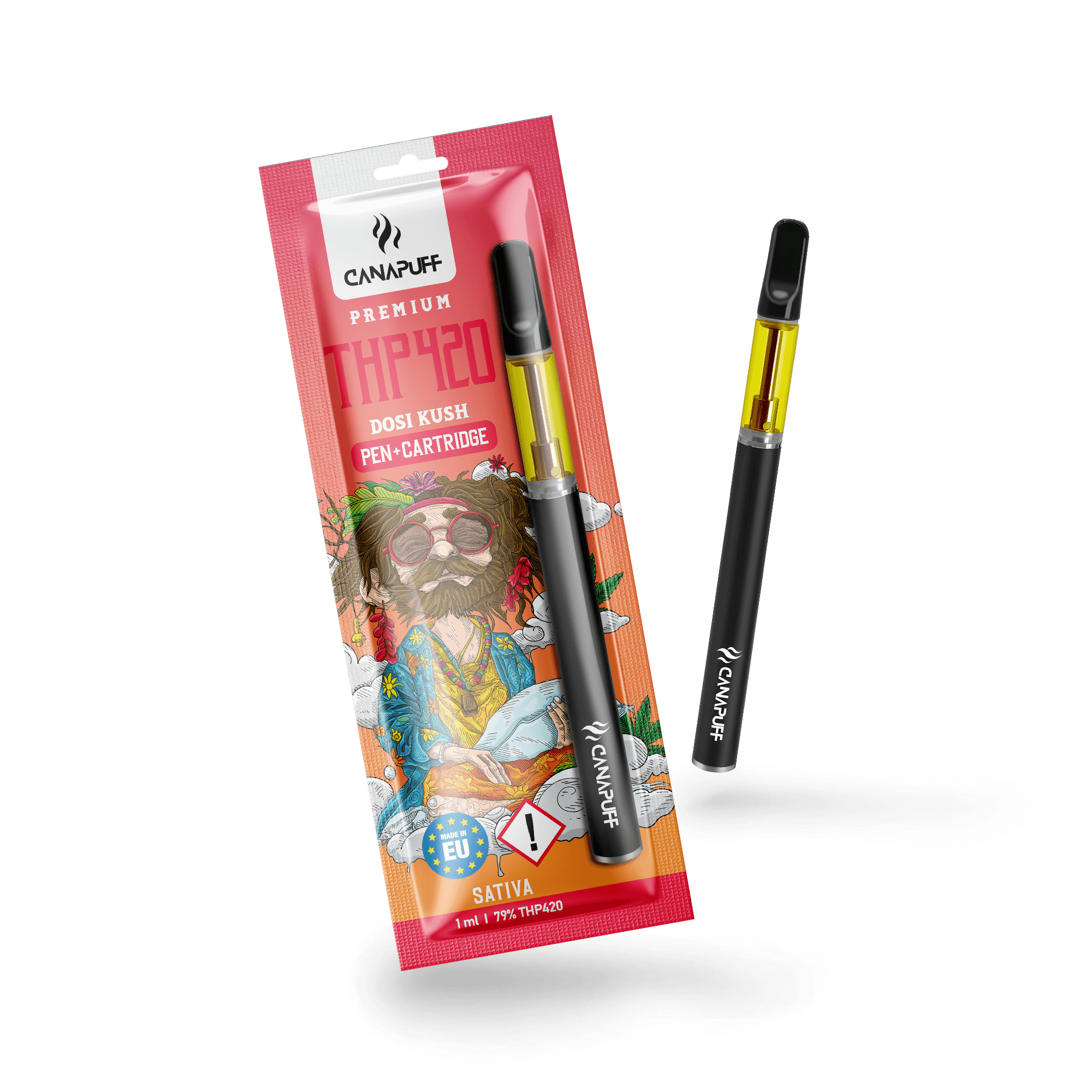 THP420 Pen+Cartridge Dosi Kush 79%