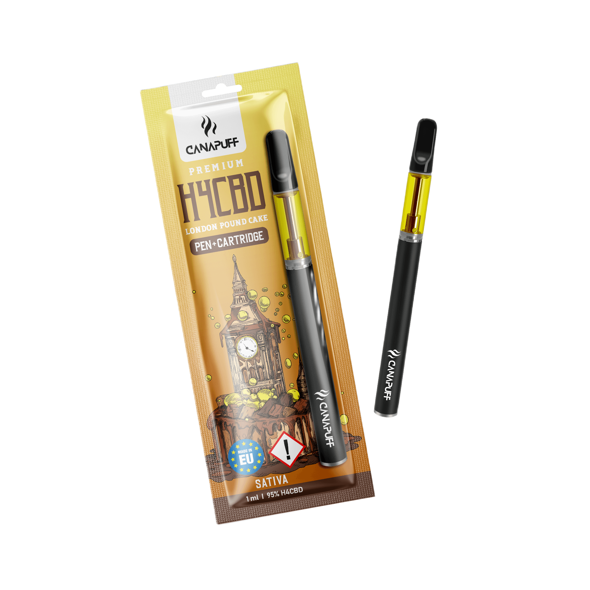 H4CBD Pen+Cartridge London Pound Cake 95%