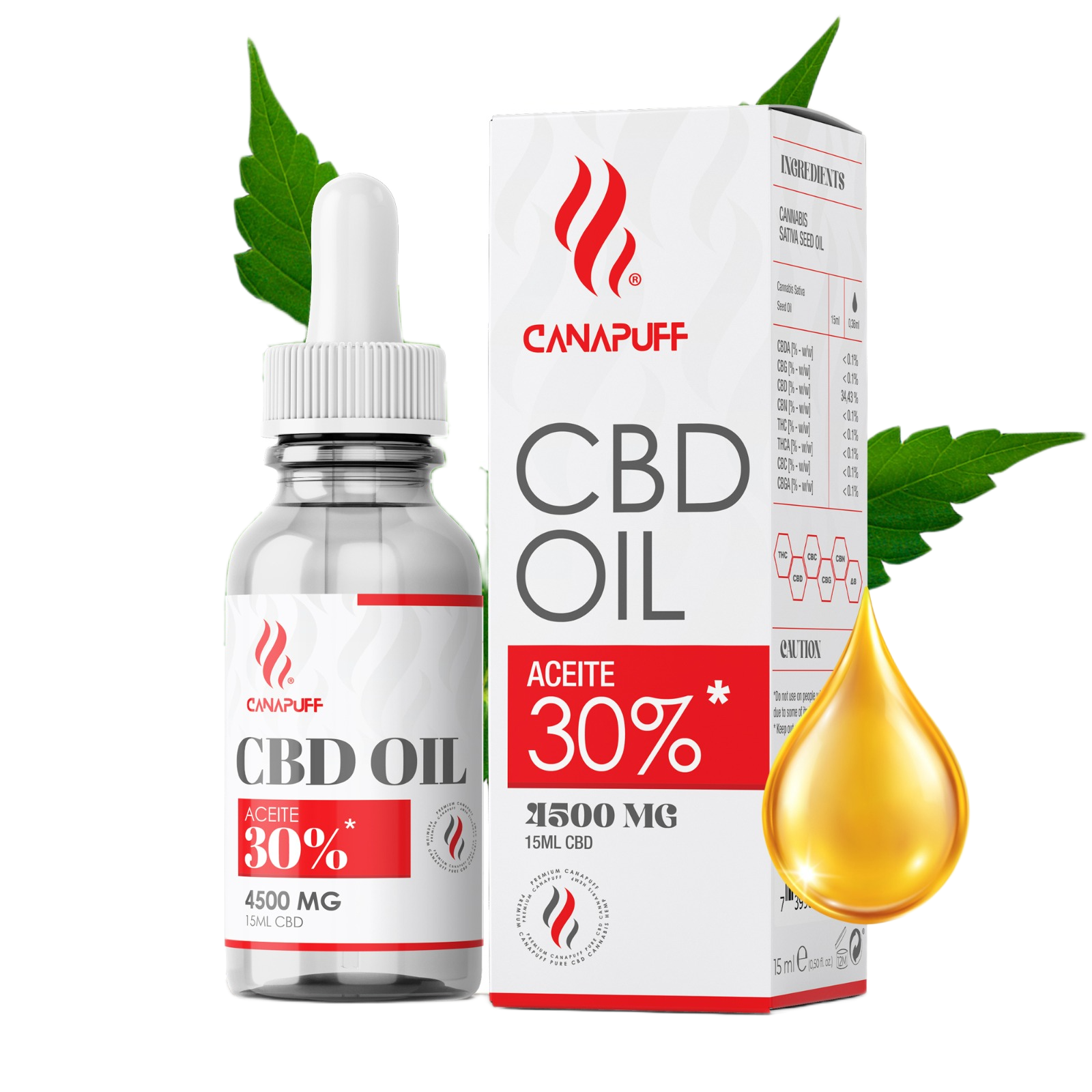 CBD Huile 30% 15ml