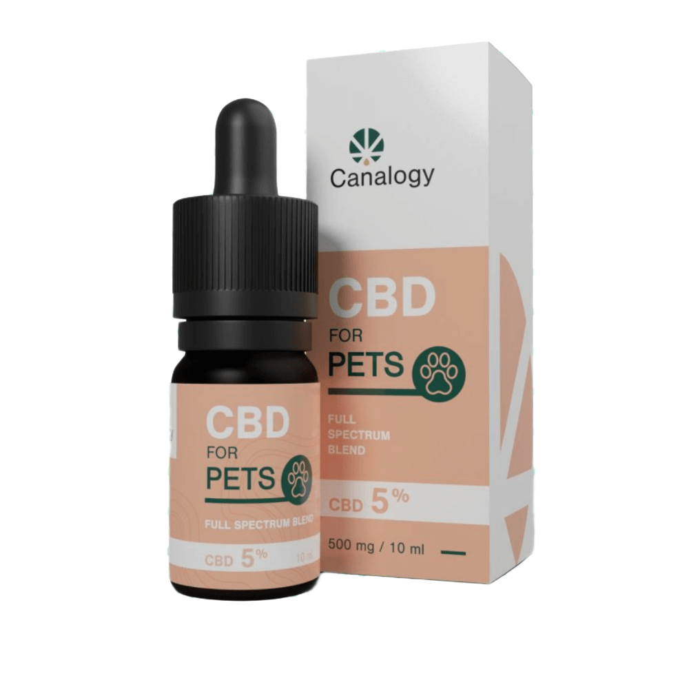 CBD Olej Canalogy dla zwierząt domowych 5%