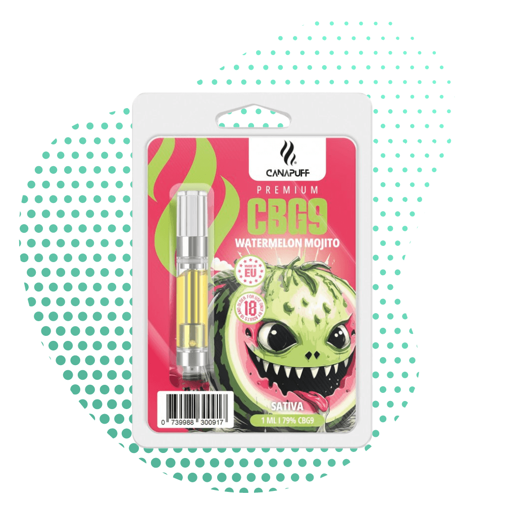 Canapuff - Watermelon Mojito - CBG9 79% - kartridż Canapuff