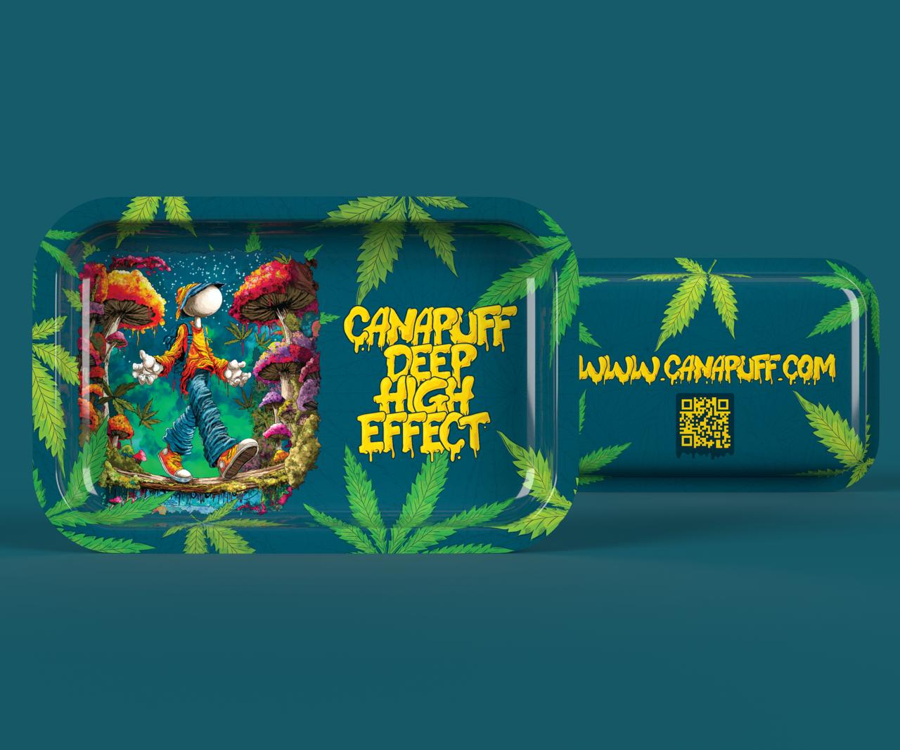 Δίσκος Στριψίματος Canapuff - Deep High Effect - μεγάλο