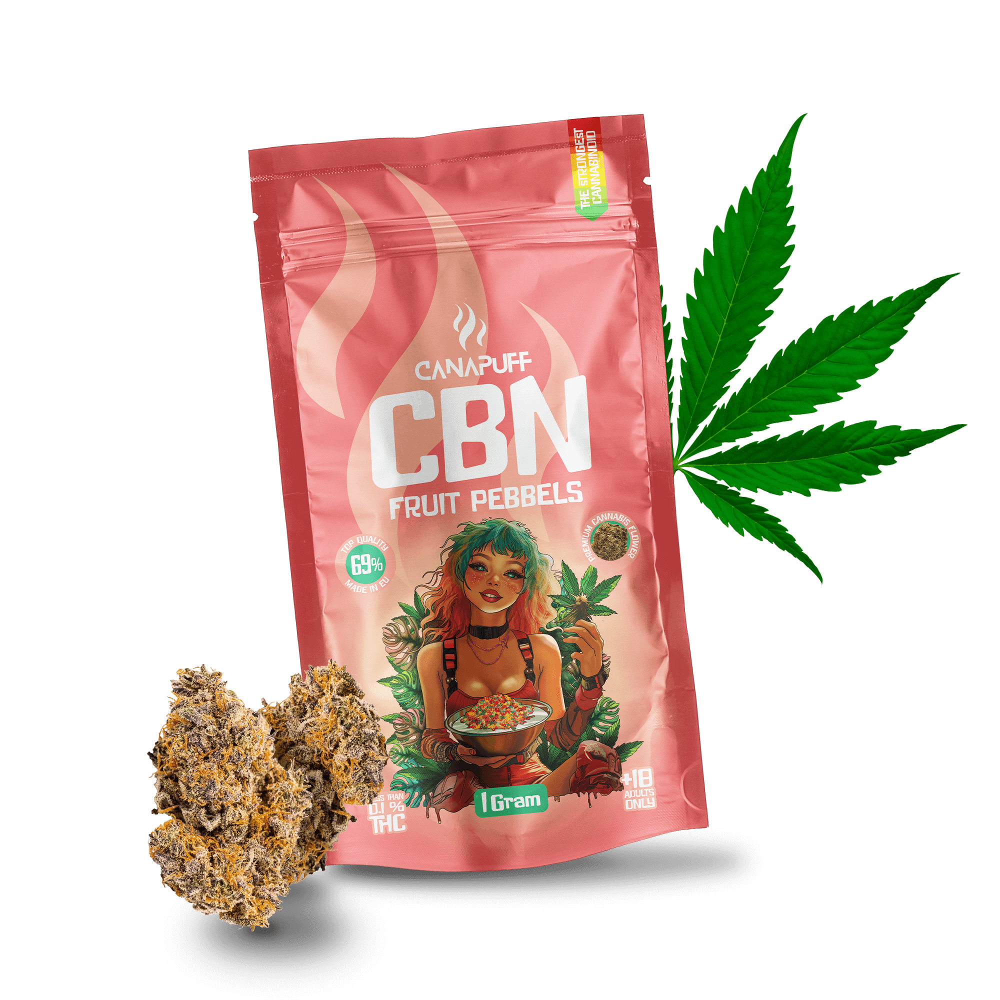 CBN Flowers - Fruit Pebbels 69% 🍇 | Canapuff