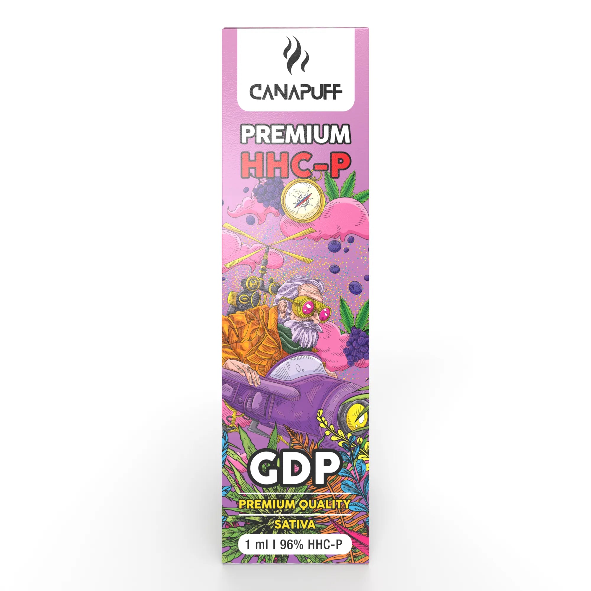 gdp 96 hhc p Canapuff egyszeri használat 1ml