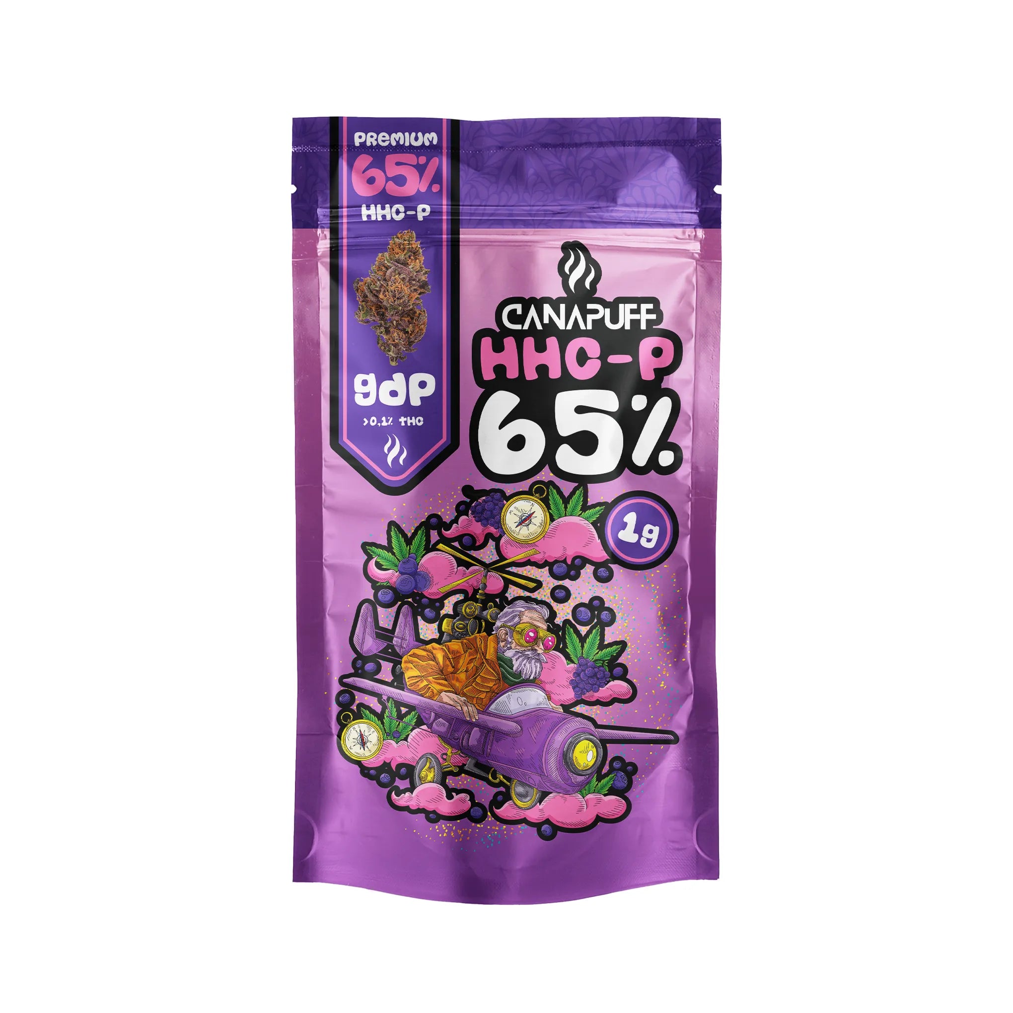 Canapuff GDP 65 HHC p flori