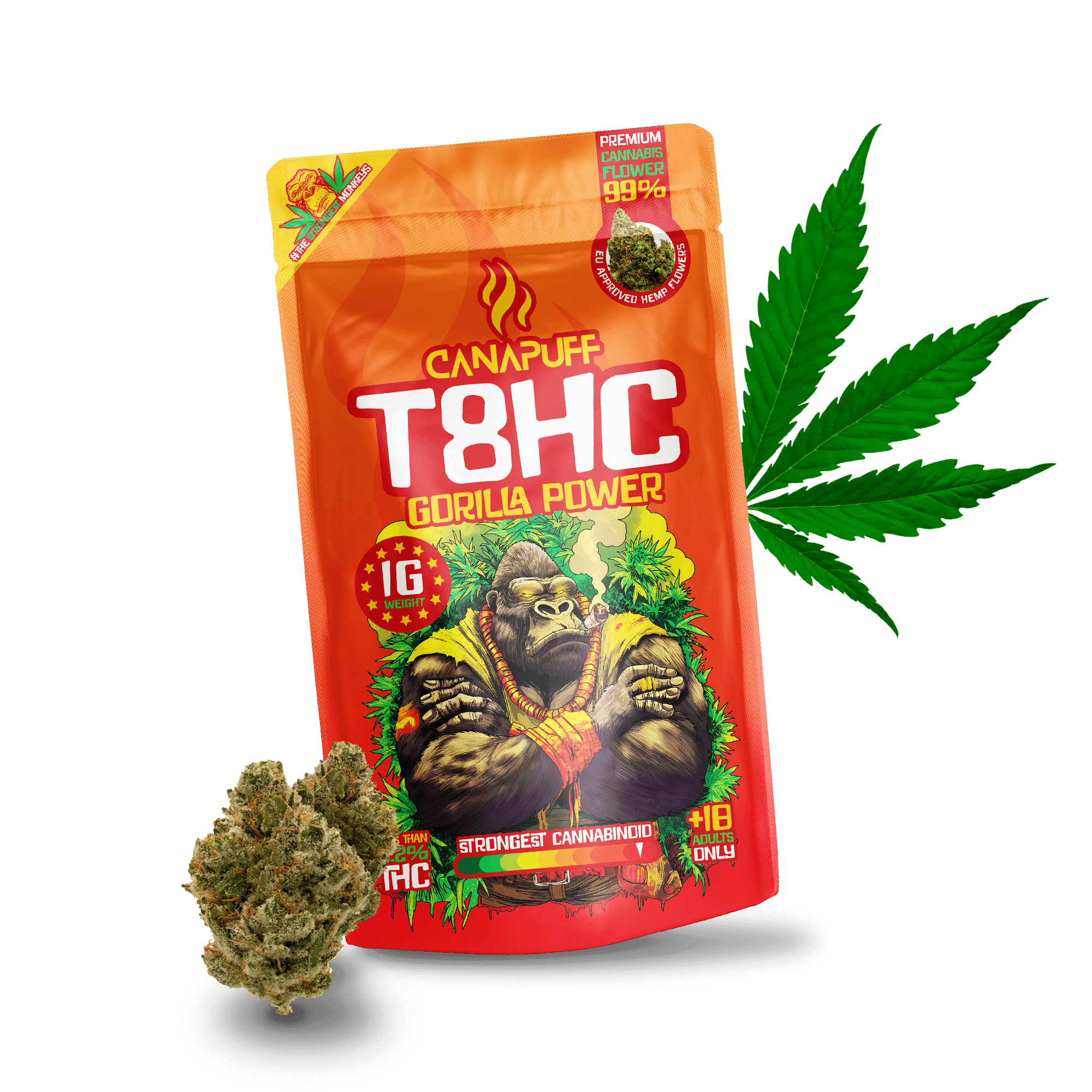 T8HC Flowers Gorilla Power 99%