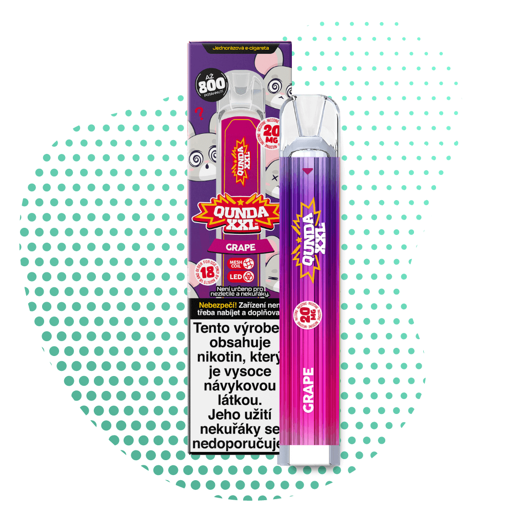Qunda XXL Grape Nicotine Vape