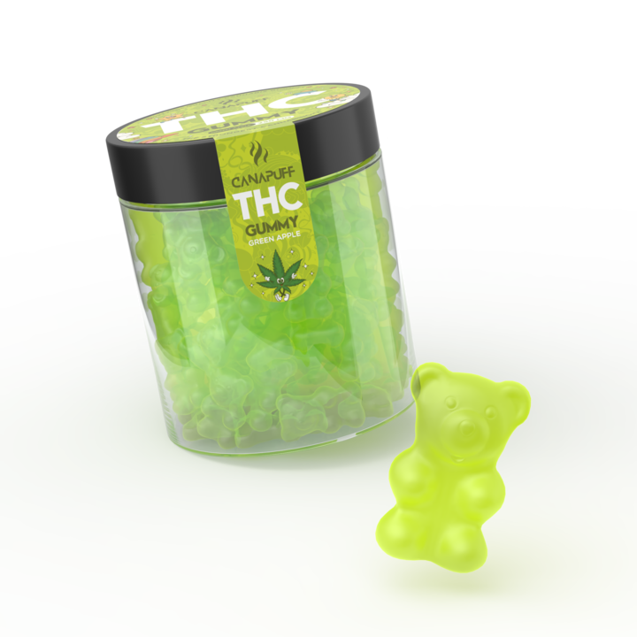 THC Gummies Green Apple