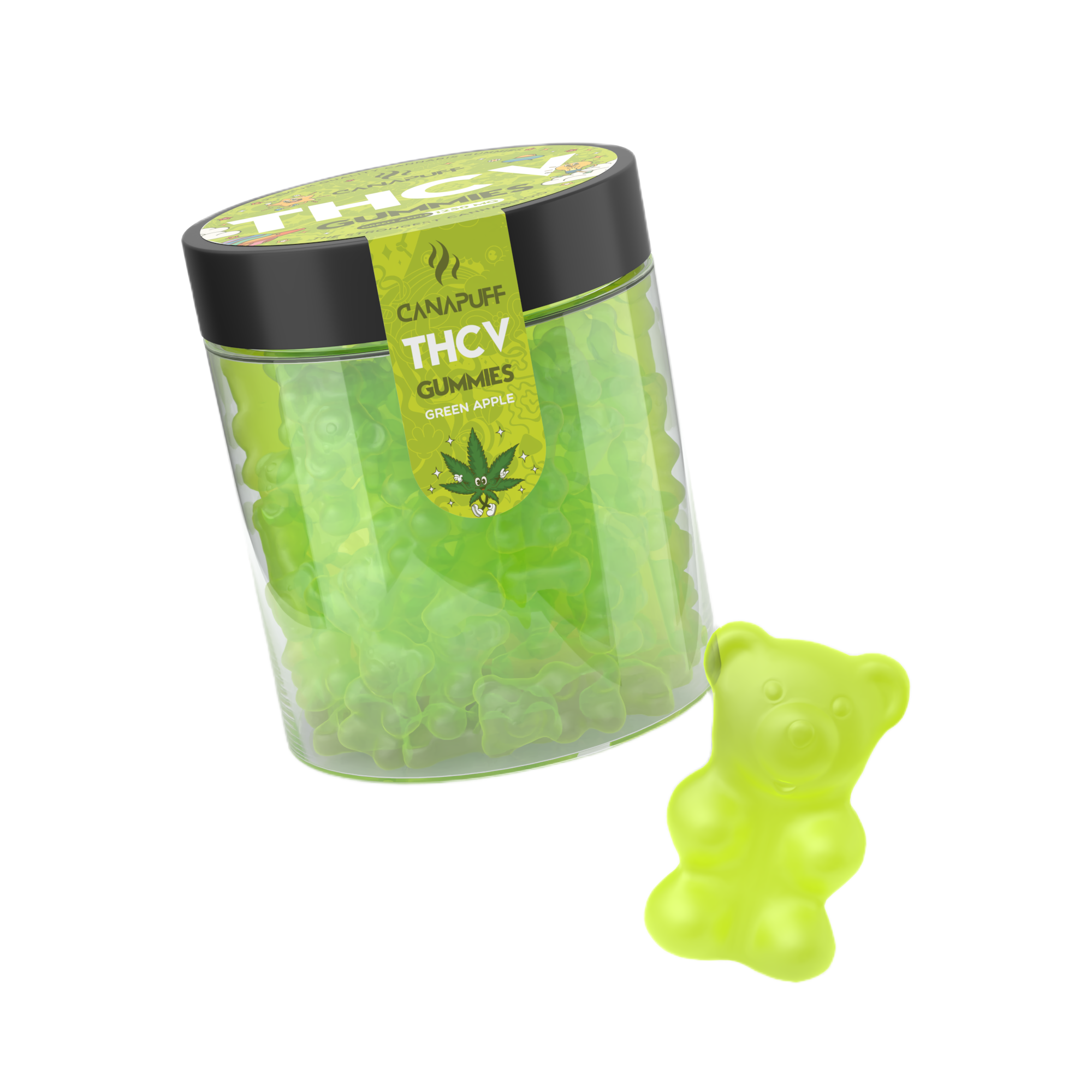 THCv Gummies Groene appel