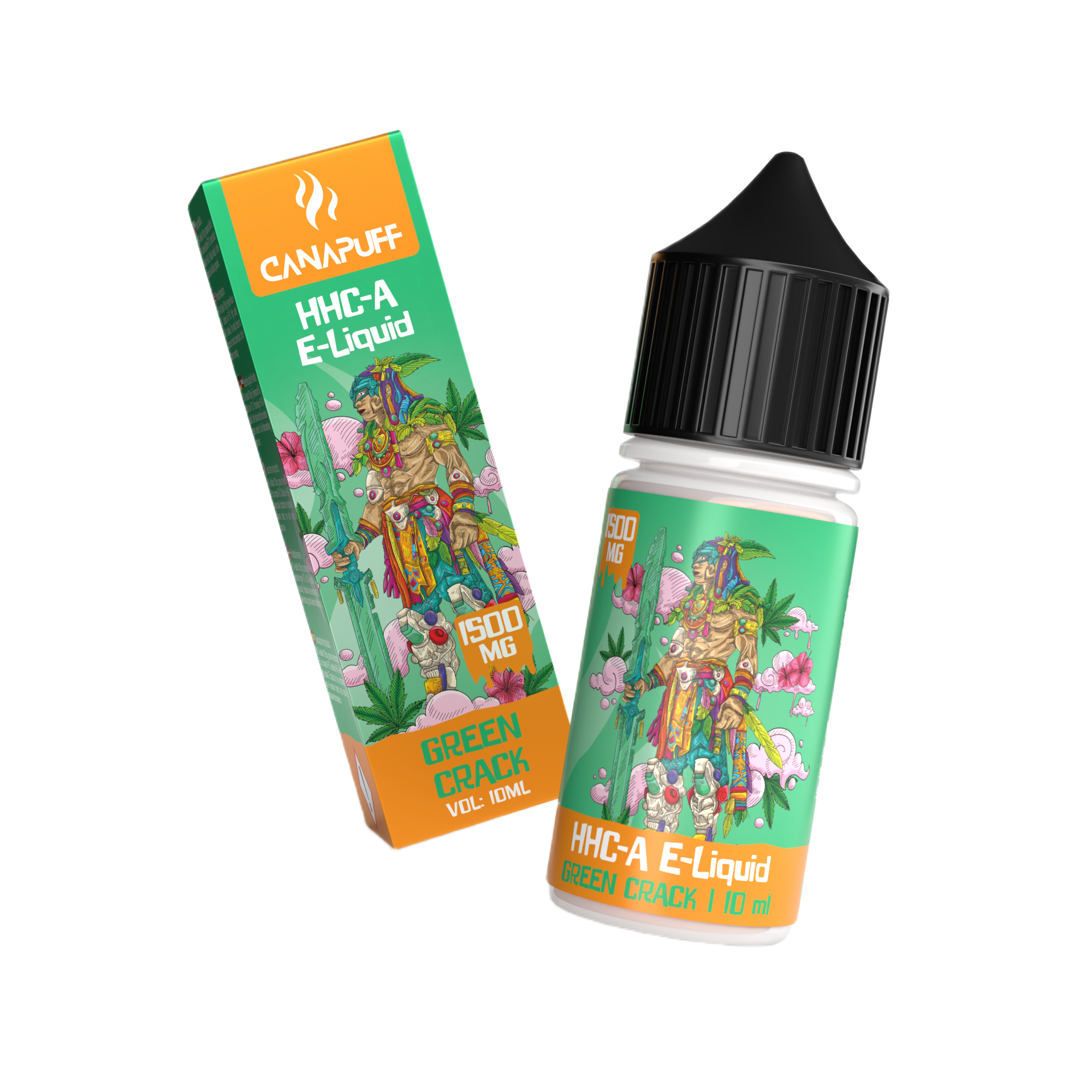 Buy HHC-A Liquid 1% 500mg Green Crack