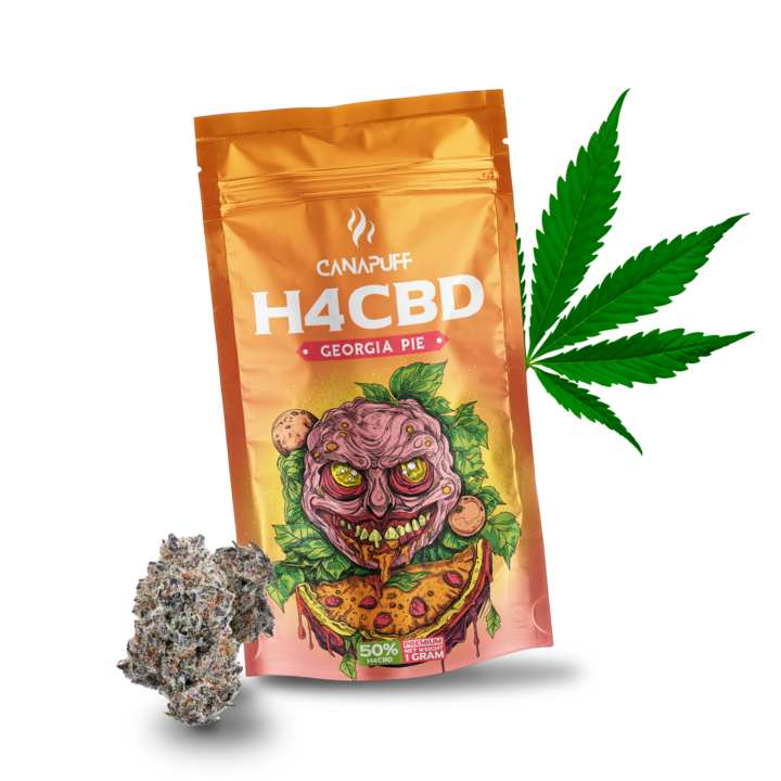 CanaPuff - Georgia Pie 50% - Квіти H4CBD