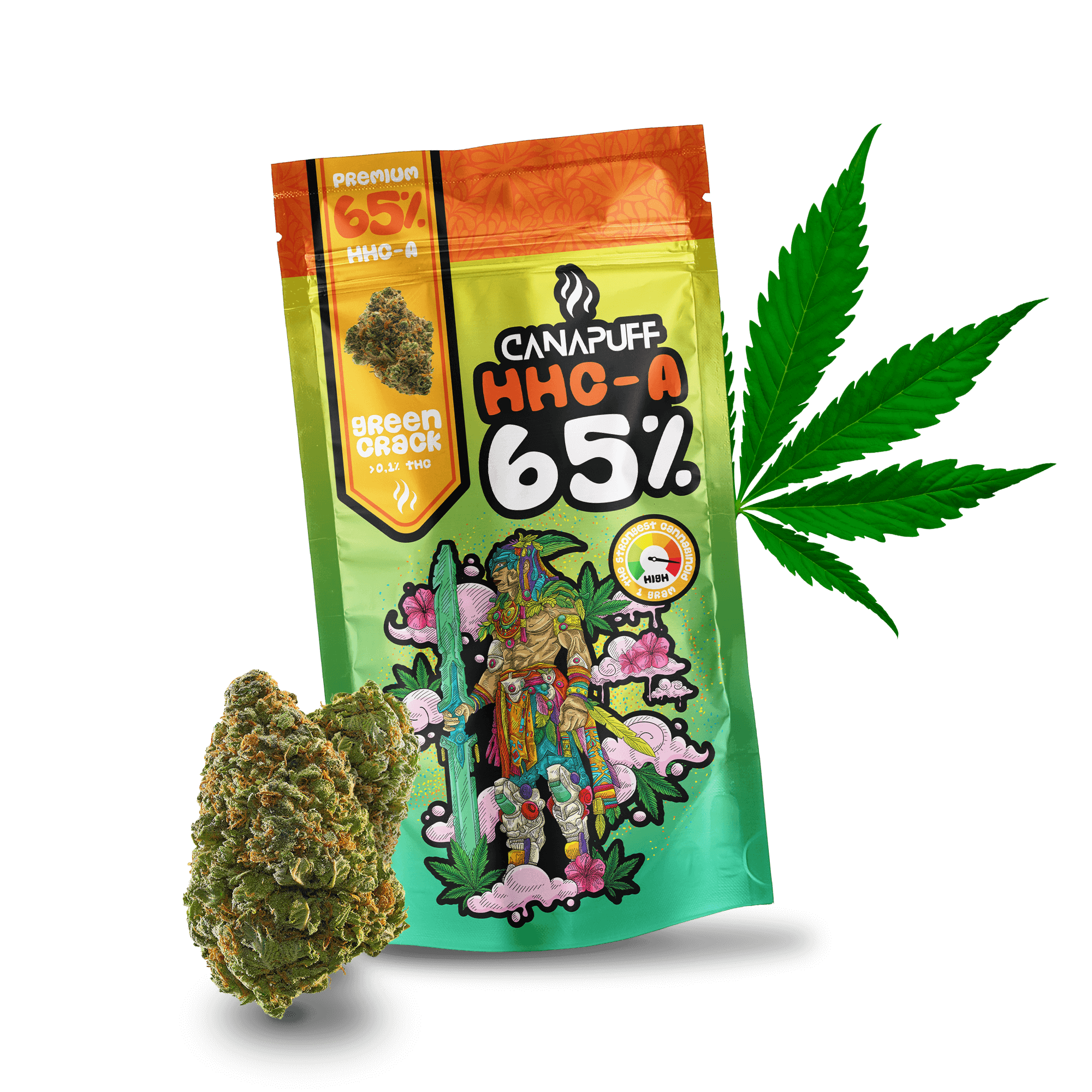 HHC-A Bloemen Green Crack 65%