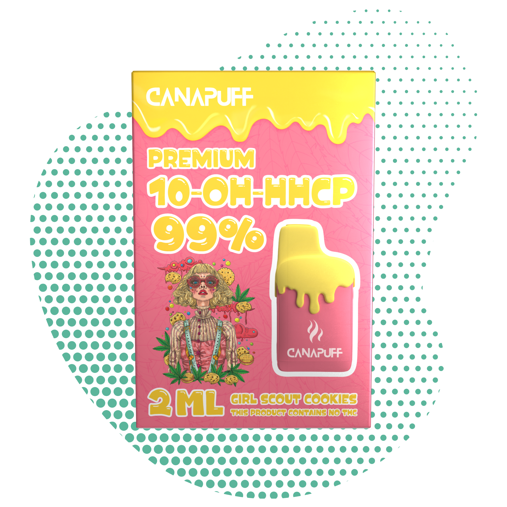 GSC 99% 10-OH-HHCP - Canapuff - Usage Unique - 2ml