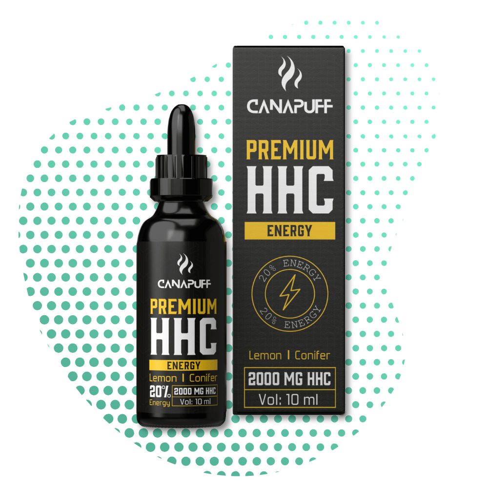 hhc20 lemon conifer energy prémium Olaj Canapuff