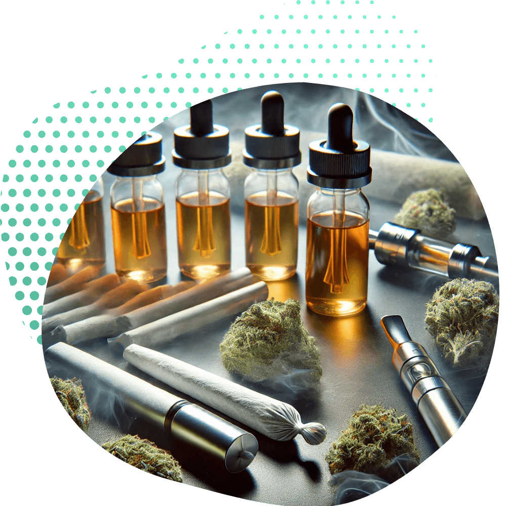 Olej CBD, Jointy i Waporzery