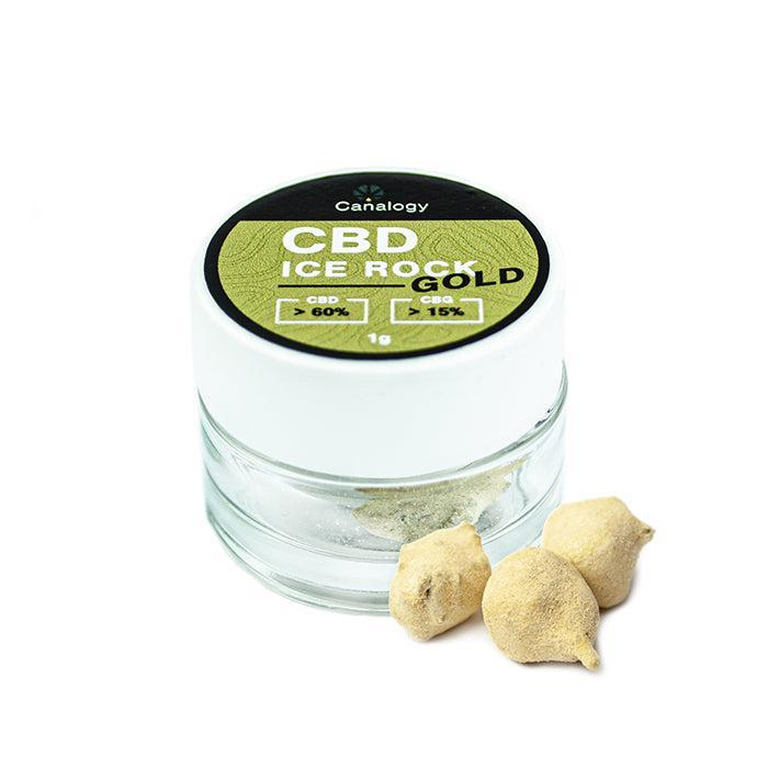 CBD IceRock Gold 60% CBD, 15% CBG Canapuff