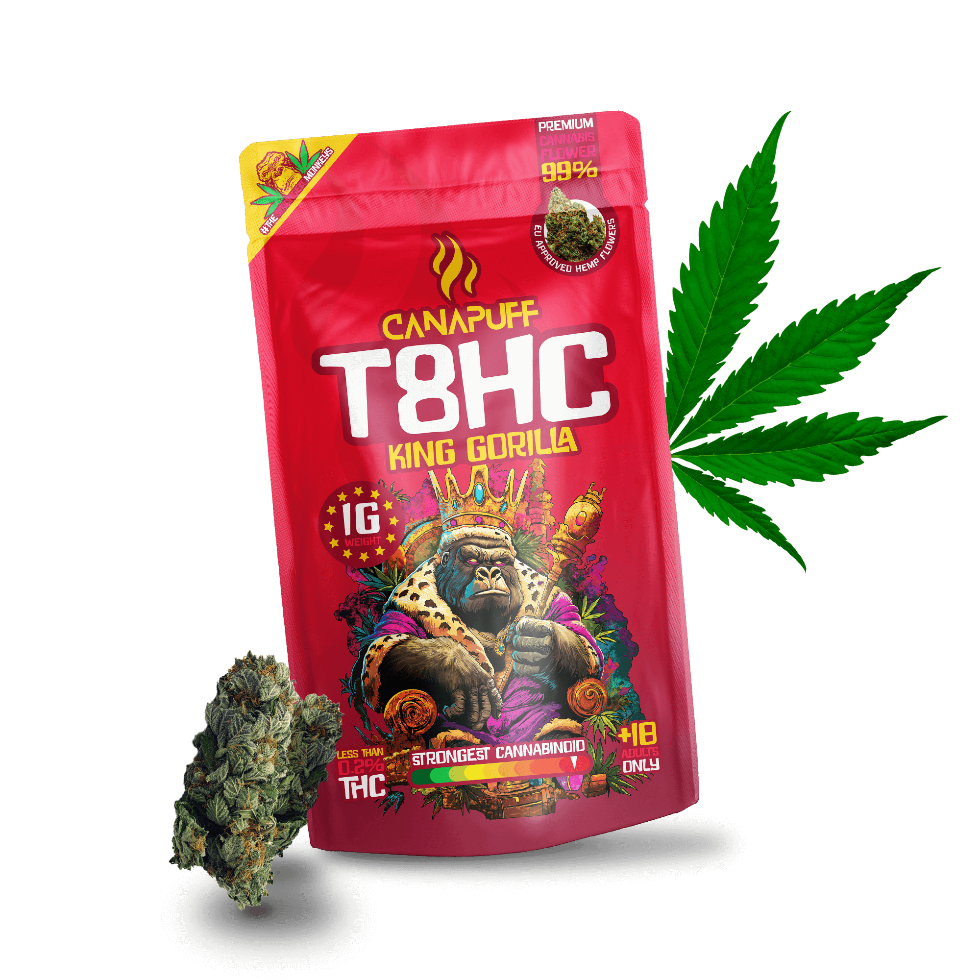 T8HC Flowers King Gorilla 99%