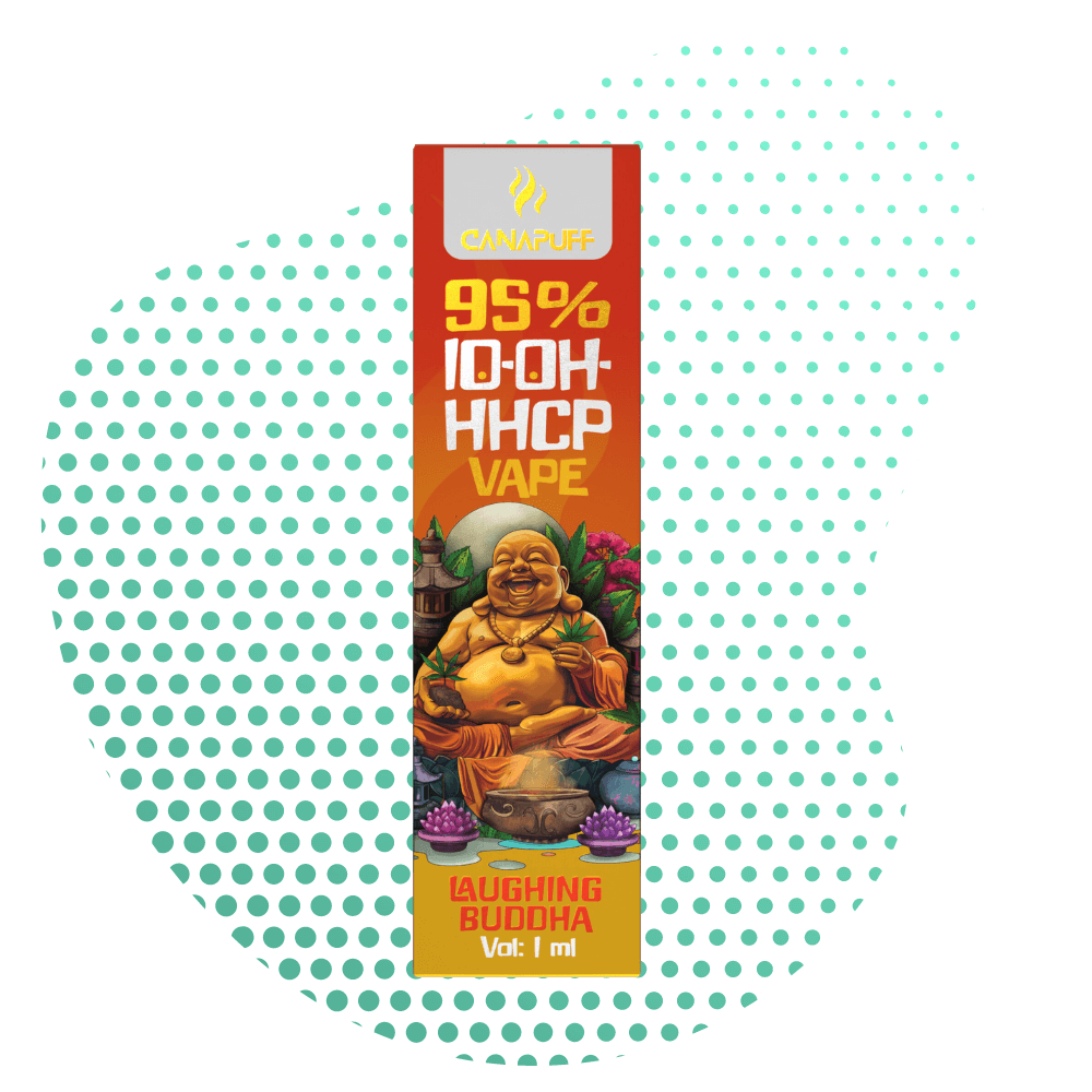 Laughing Buddha 95% 10-OH-HHCP - Canapuff - Μία Χρήση - 1ml Canapuff