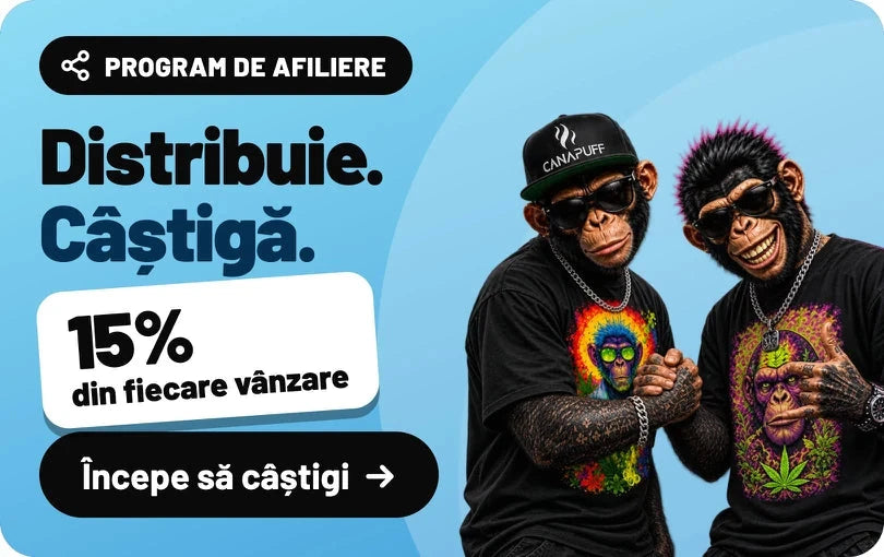 Program de afiliere: Distribuie. Câștigă. 15% din fiecare vânzare. Începe să câștigi
