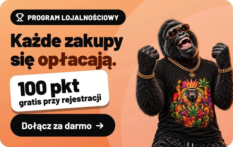 Program lojalnościowy: Każde zakupy się opłacają. 100 pkt gratis przy rejestracji. Dołącz za darmo