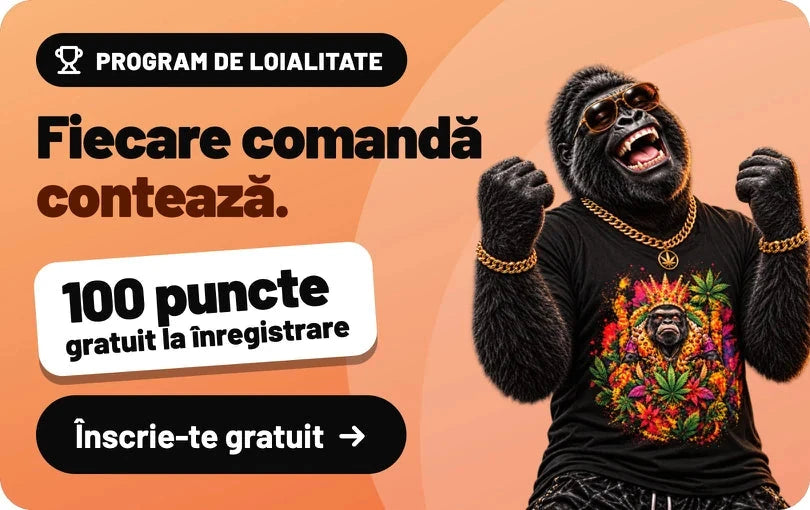 Program de loialitate: Fiecare comandă contează. 100 puncte gratuit la înregistrare. Înscrie-te gratuit
