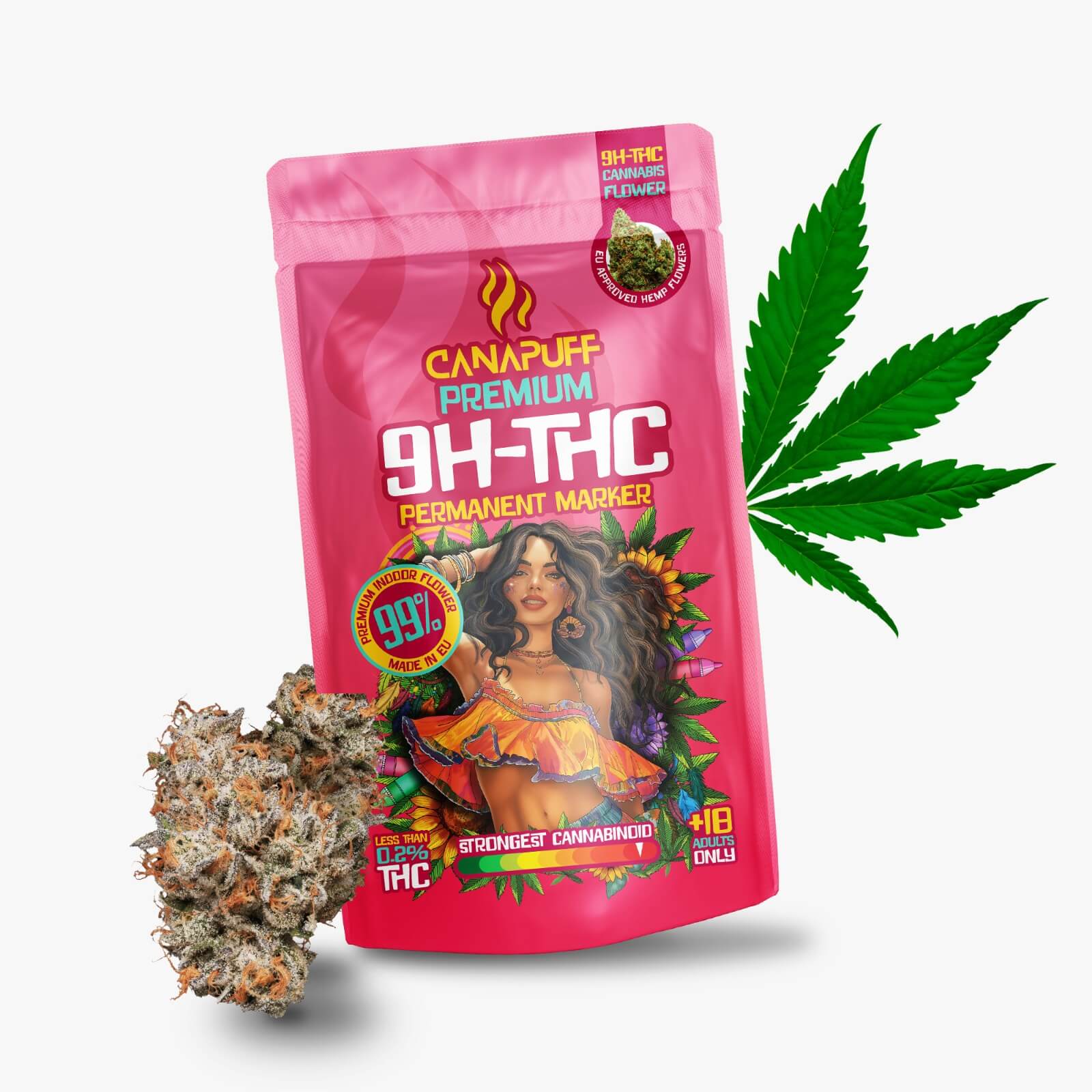 9H-THC квіти Permanent Marker 99%