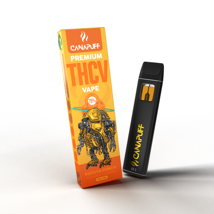 PAPAYA PUNCH 79% THCv - CanaPuff - Vape - 1ml-Canapuff