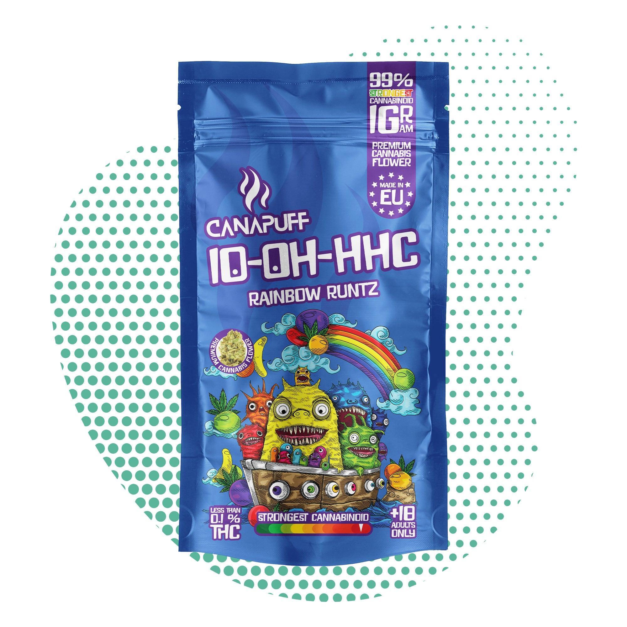 Canapuff - Rainbow Runtz 99% - 10-OH-HHC Flores-Canapuff