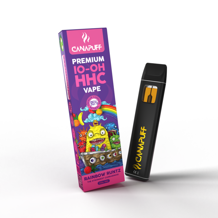 Rainbow Runtz 95% 10-OH-HHC - Canapuff - Vape - 1ml-Canapuff