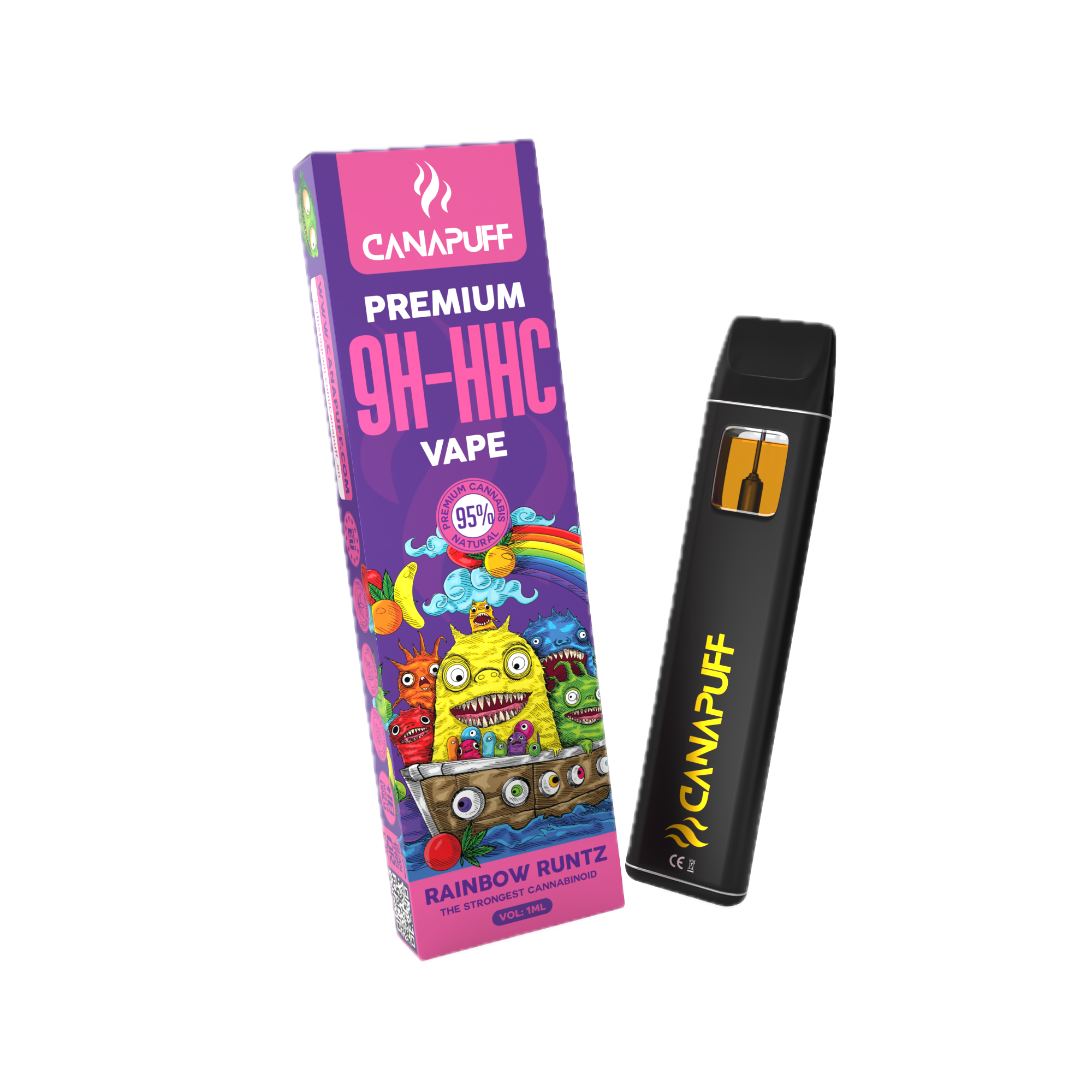 9H-HHC Vape Rainbow Runtz 95% 1ml