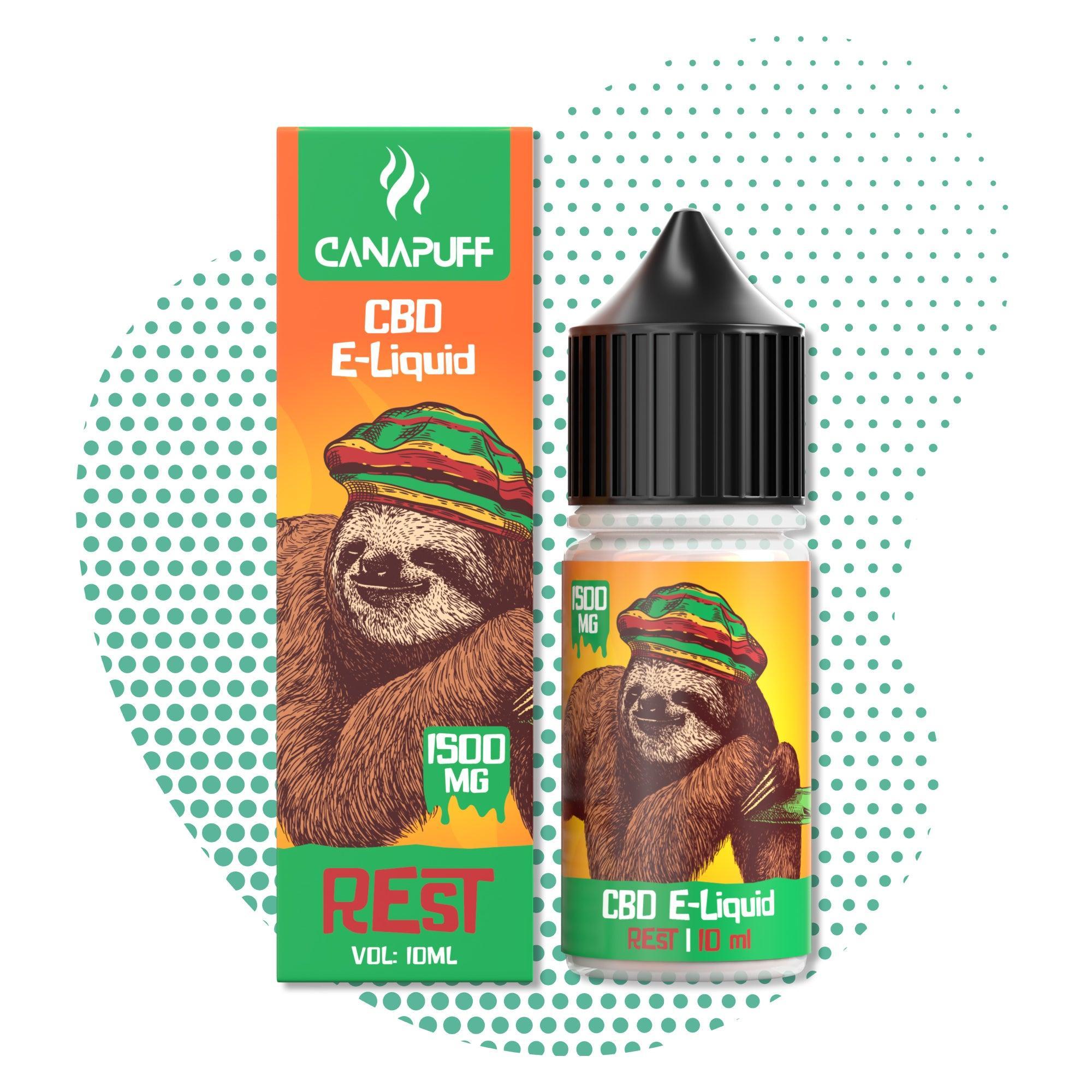 CBD Liquid 1.500mg - Rest-Canapuff