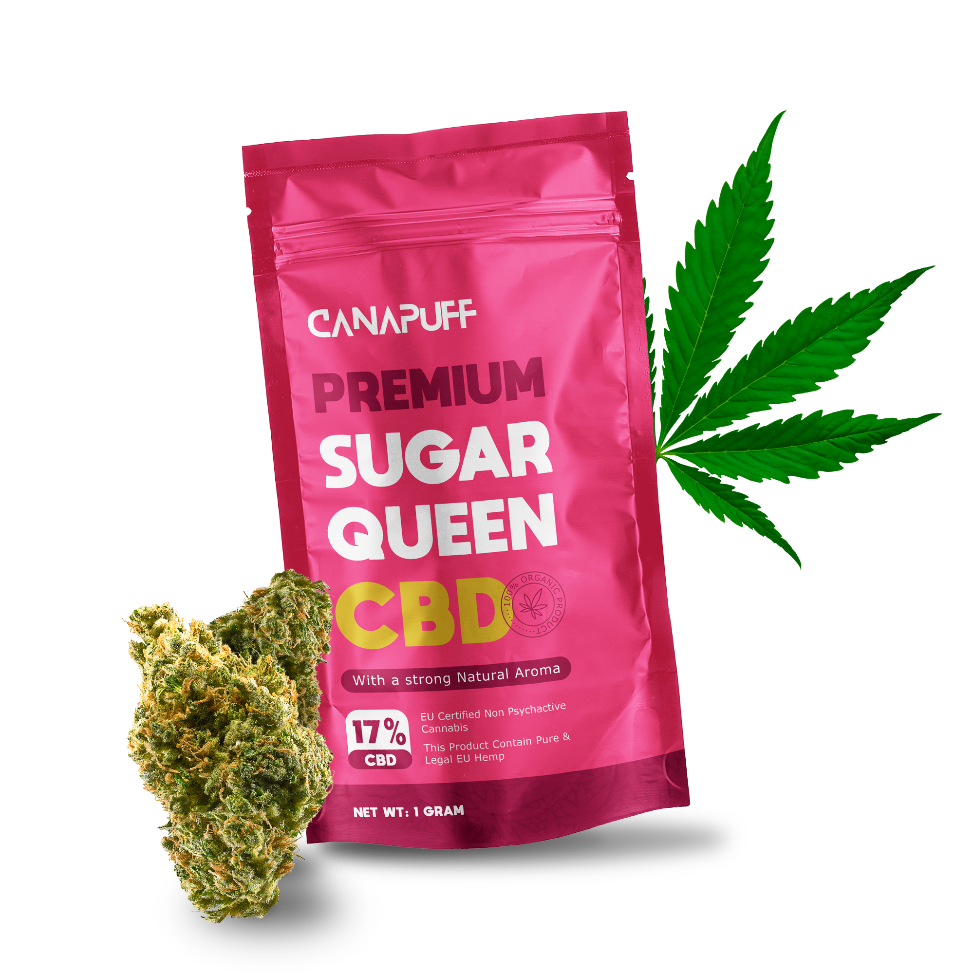 Canapuff - Sugar Queen 17% - CBD žiedai