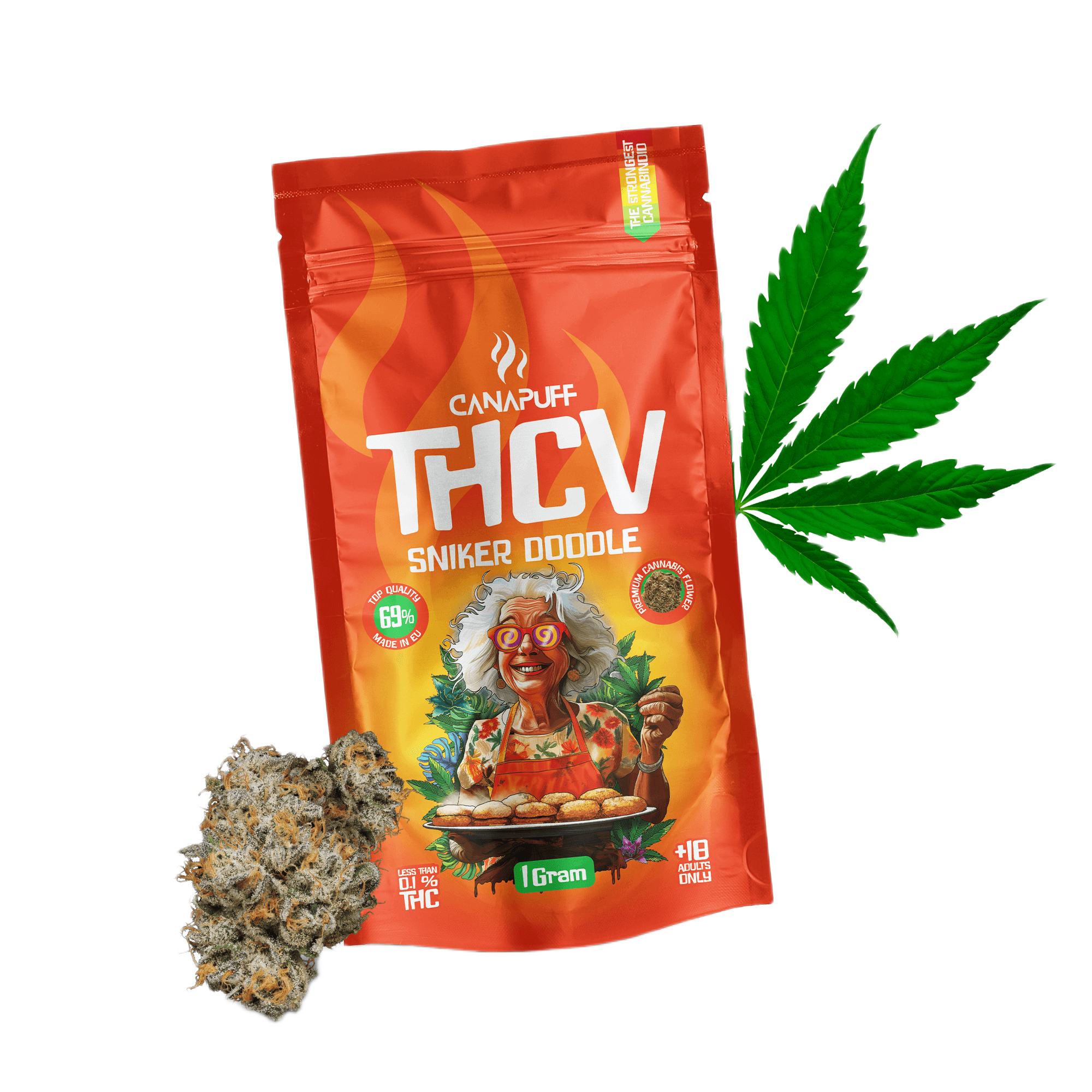 THCv Topskud Sniker Doodle 69%