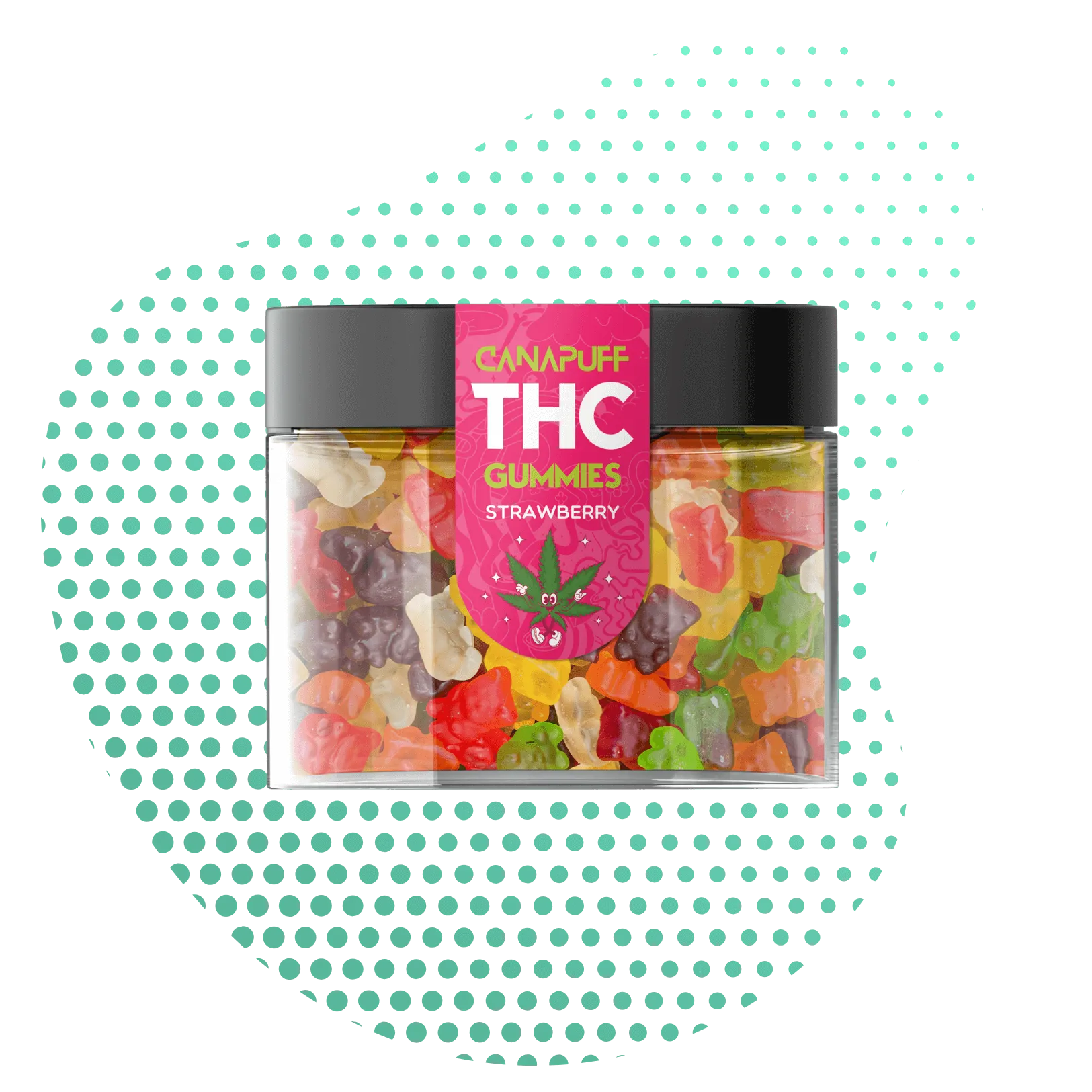 THC Gummies Strawberry-Canapuff