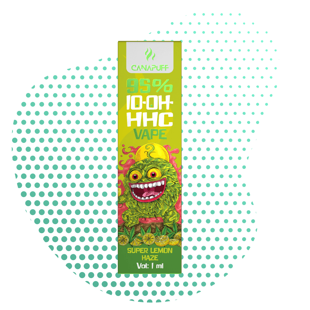 Super Lemon Haze 95% 10-OH-HHC - Canapuff - Un Uso - 1ml Canapuff
