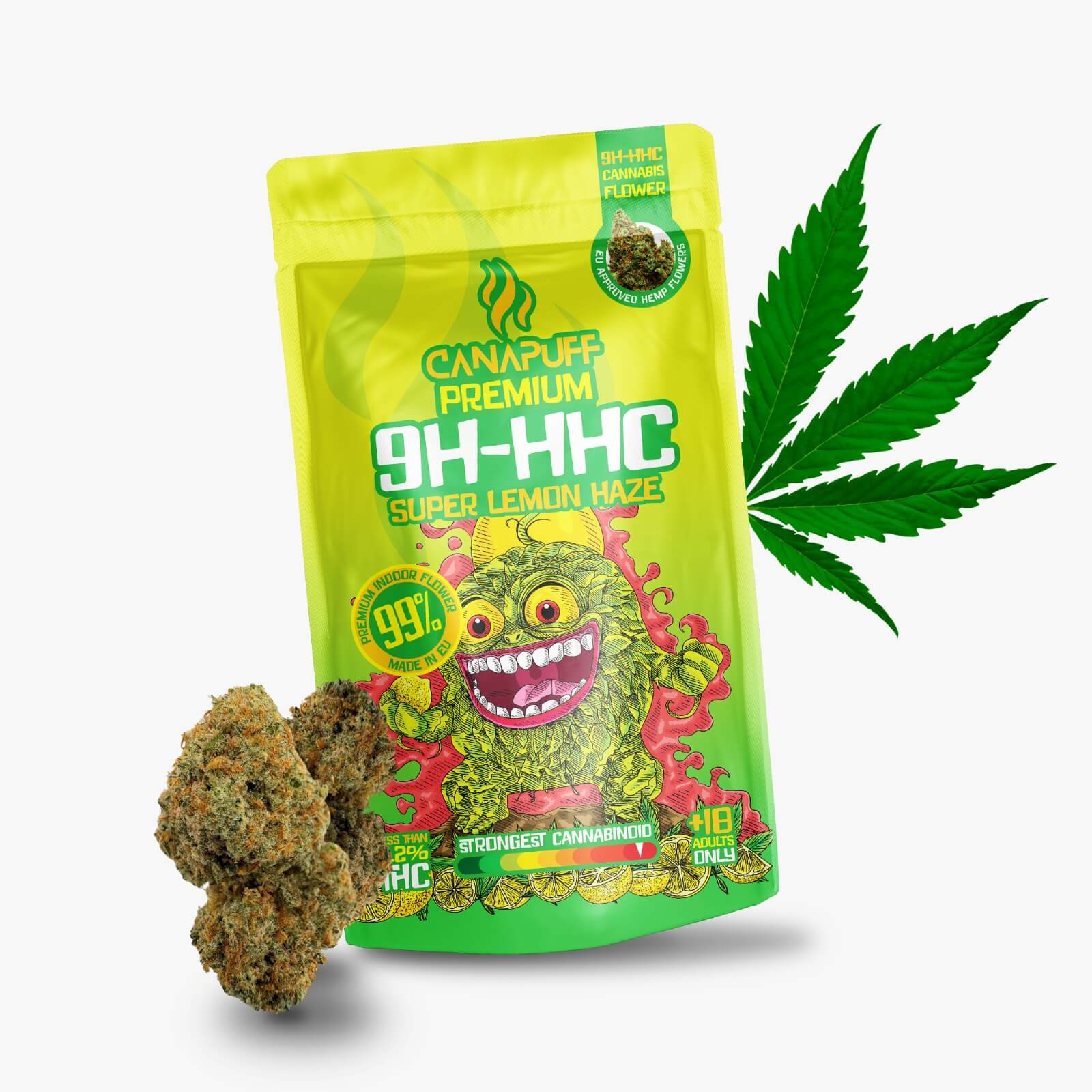 9H-HHC Άνθη Super Lemon Haze 99%