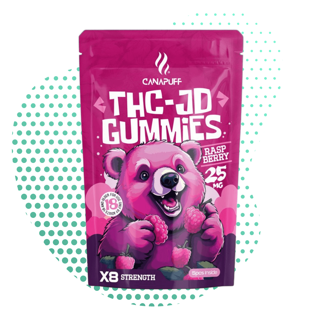 Gummie THC JD Framboise