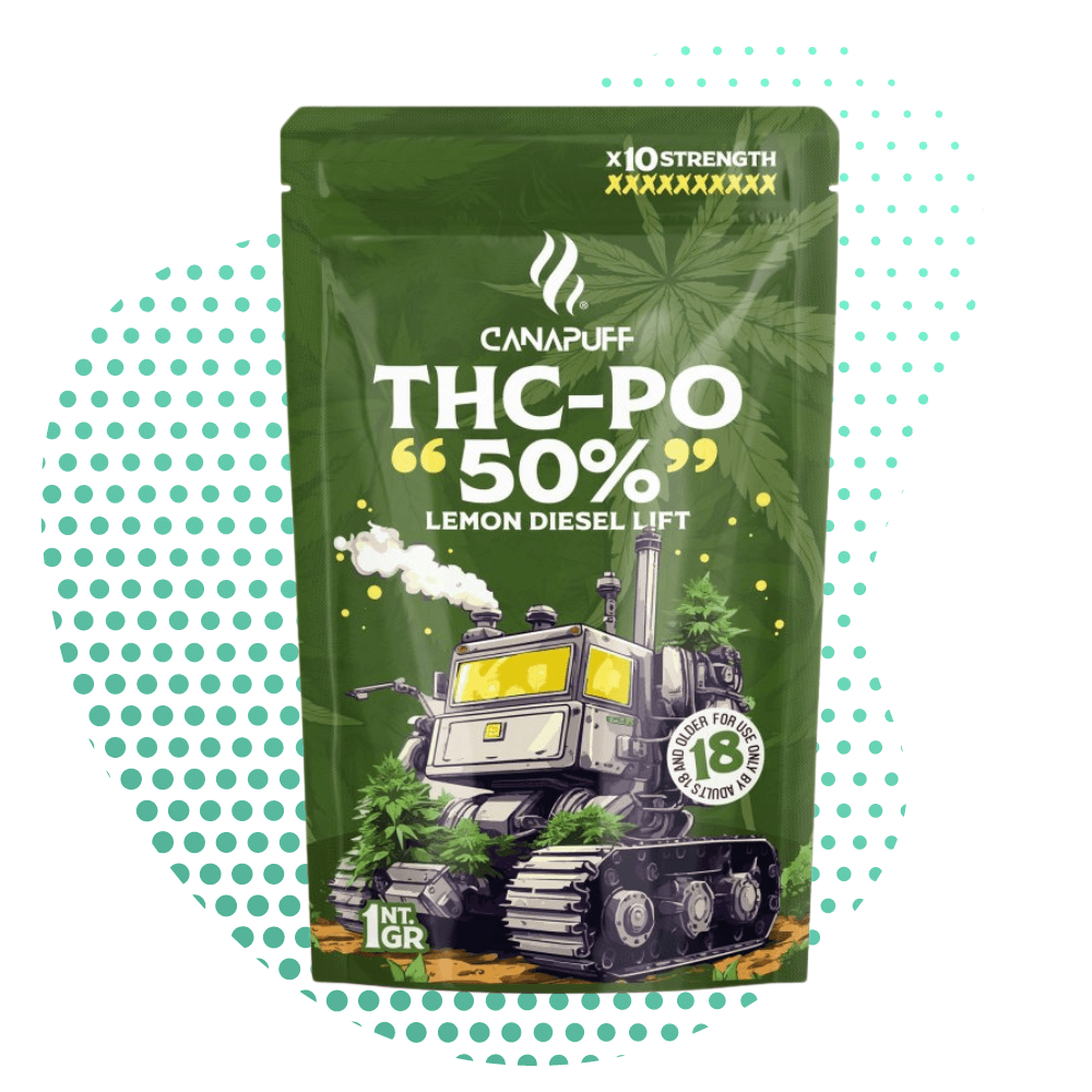Canapuff Lemon Diesel Lift 50% THC PO žiedai